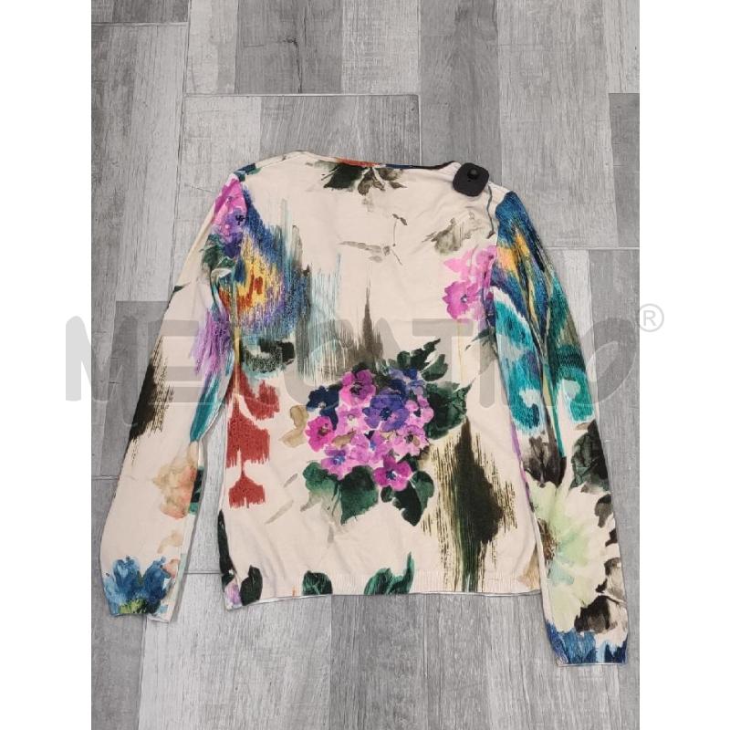 MAGLIA DONNA BLUGIRL BLUMARINE FANTASIA FIORI  | Mercatino dell'Usato Settimo torinese 2