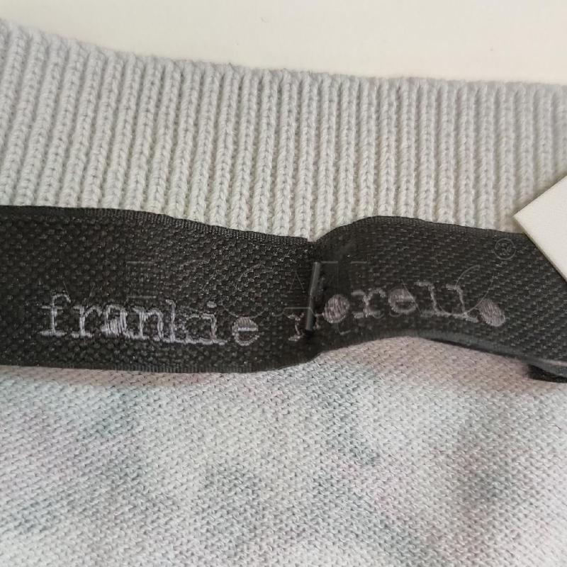 MAGLIA DONNA FRANKIE MORELLO VIOLA FANTASIA SCOLLO V | Mercatino dell'Usato Settimo torinese 3