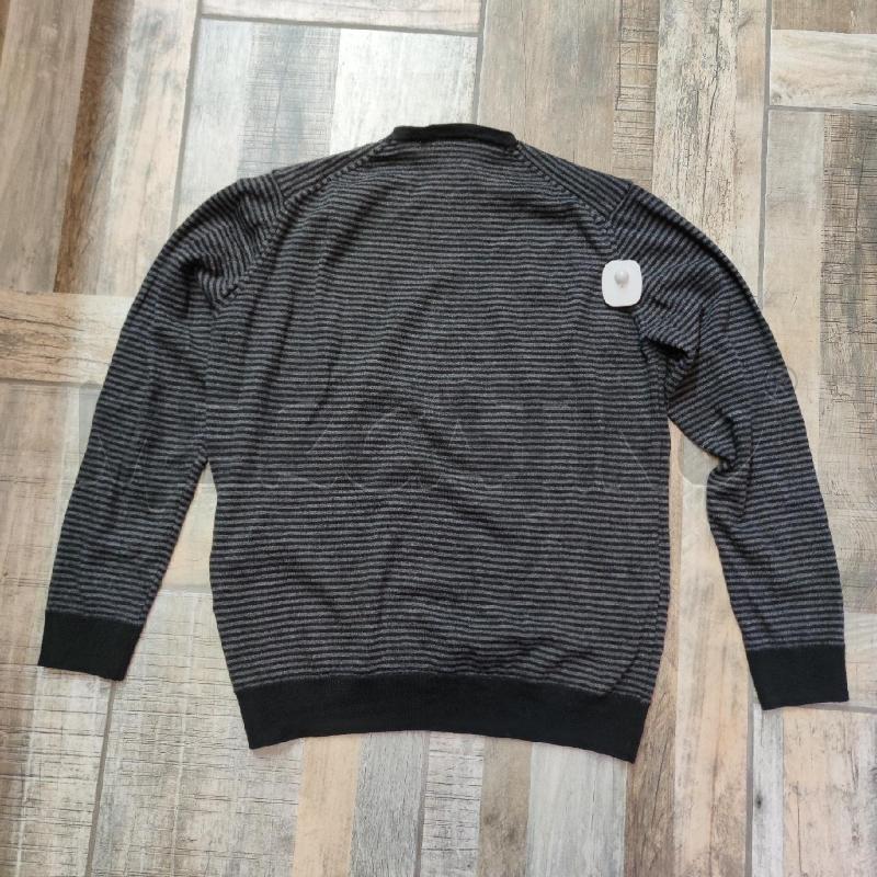 MAGLIA UOMO OSCAR JACOBSON LANA RIGHE GRIGIE NERE | Mercatino dell'Usato Settimo torinese 2