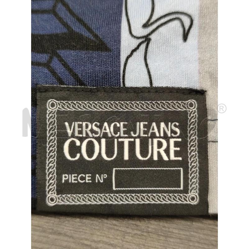 MAGLIA UOMO VERSACE JEANS COUTURE BLU RIGHE  | Mercatino dell'Usato Settimo torinese 4
