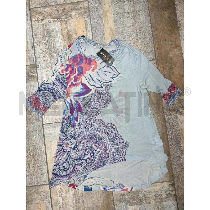 MAGLIETTA DONNA ETRO AZZURRA ROSA | Mercatino dell'Usato Settimo torinese 1