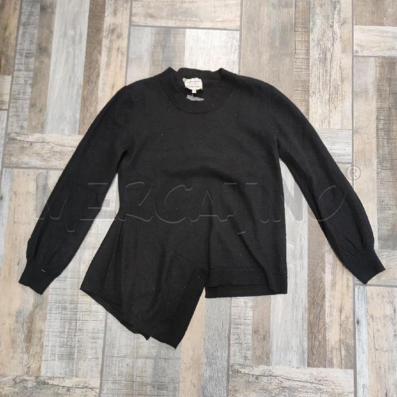MAGLIONE DONNA LANA ALESSIA SANTI NERO | Mercatino dell'Usato Settimo torinese 1