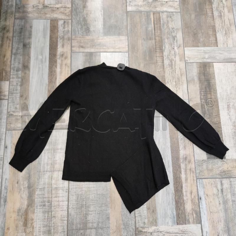 MAGLIONE DONNA LANA ALESSIA SANTI NERO | Mercatino dell'Usato Settimo torinese 2