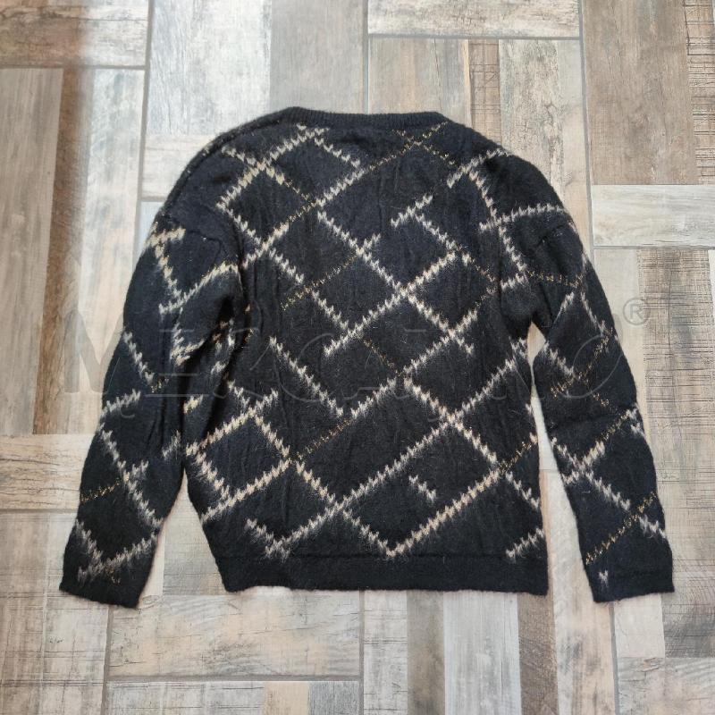 MAGLIONE DONNA MANILA GRACE NERO MISTO MOHAIR DETT LUREEX | Mercatino dell'Usato Settimo torinese 2