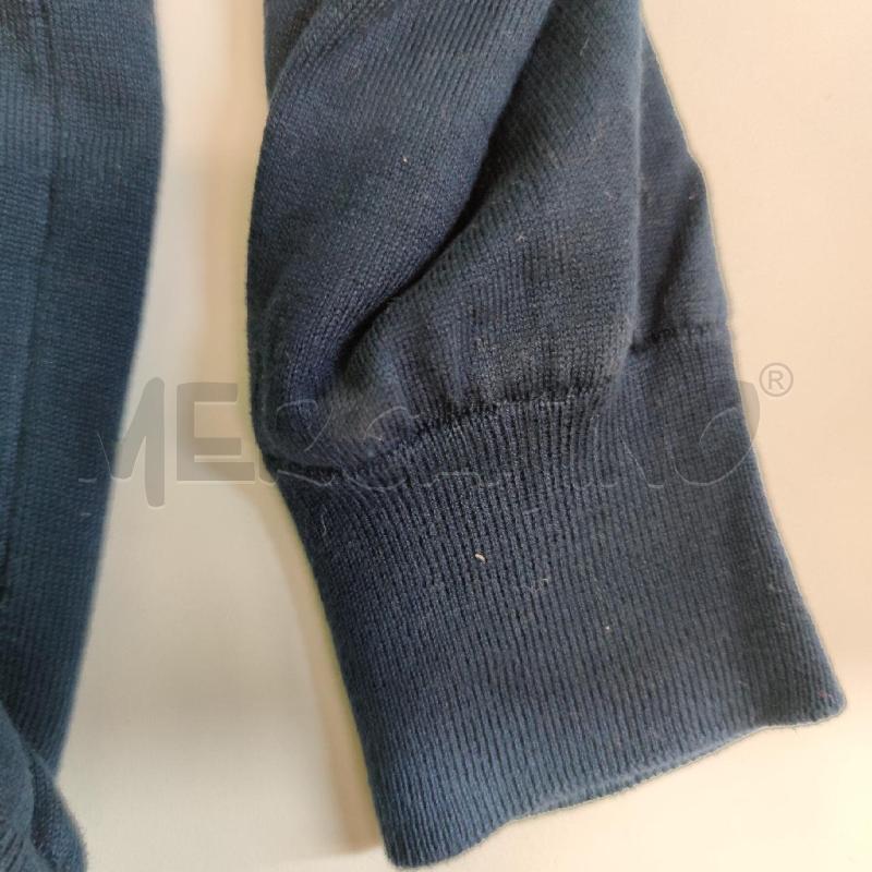 MAGLIONE UOMO CHERVO' SPORT BLU RIGHE CORALLO | Mercatino dell'Usato Settimo torinese 4