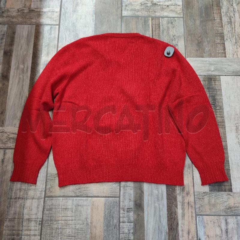 MAGLIONE UOMO HENRY COTTON'S LANA SETA ROSSO | Mercatino dell'Usato Settimo torinese 2
