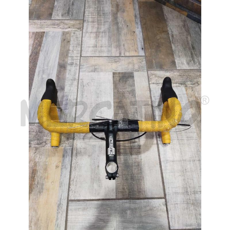 MANUBRIO PER BICI DA CORSA BITWIN GIALLO | Mercatino dell'Usato Settimo torinese 2
