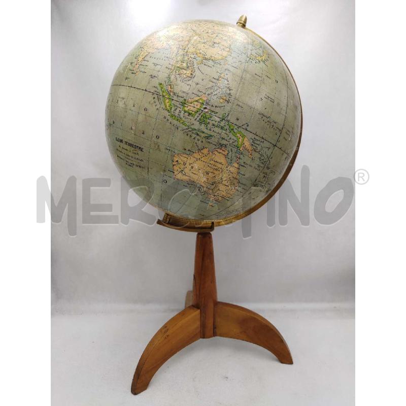 MAPPAMONDO GLOBO TERRSTRE ANTONIO VALLARDI EDITORE MILANO | Mercatino dell'Usato Settimo torinese 1