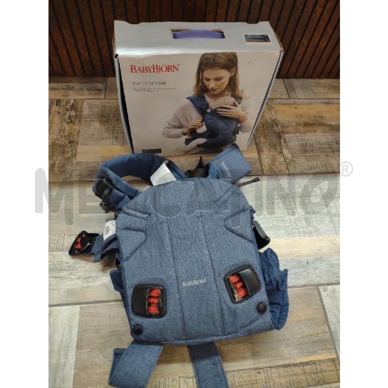 MARSUPIO BAMBINO ERGONOMICO BLU BABYBJORN | Mercatino dell'Usato Settimo torinese 1