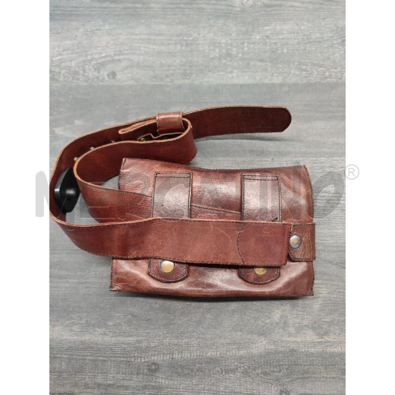 MARSUPIO UOMO PÈELLE MARRONE RACELETS  | Mercatino dell'Usato Settimo torinese 3