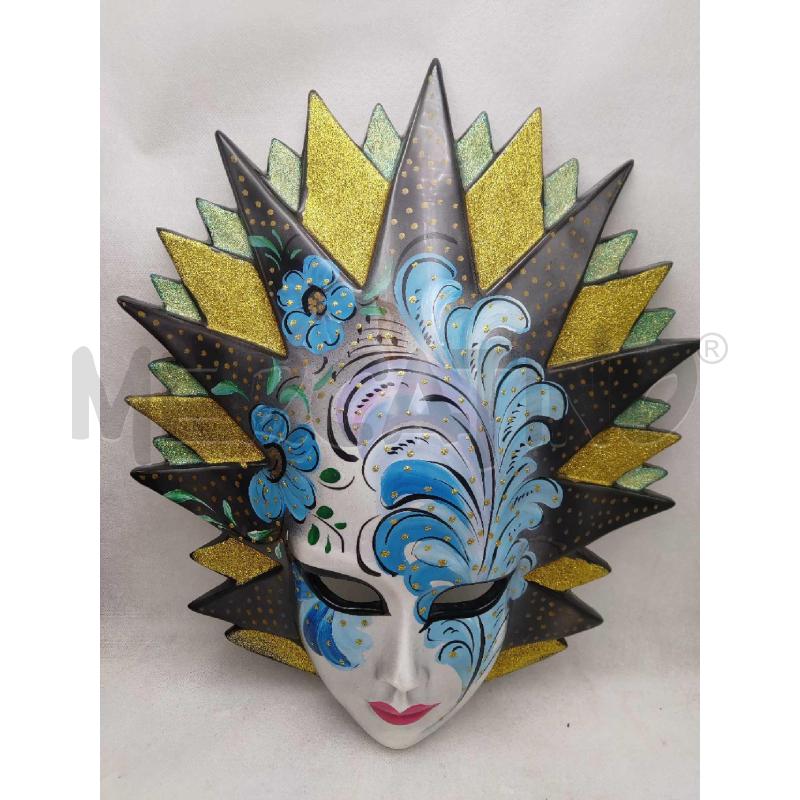 MASCHERA VENEZIANA CERAMICA DIPINTA PUNTE ORO | Mercatino dell'Usato Settimo torinese 1