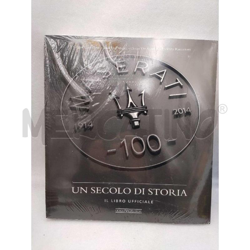 MASERATI UN SECOLO DI STORIA NUOVO  | Mercatino dell'Usato Settimo torinese 1