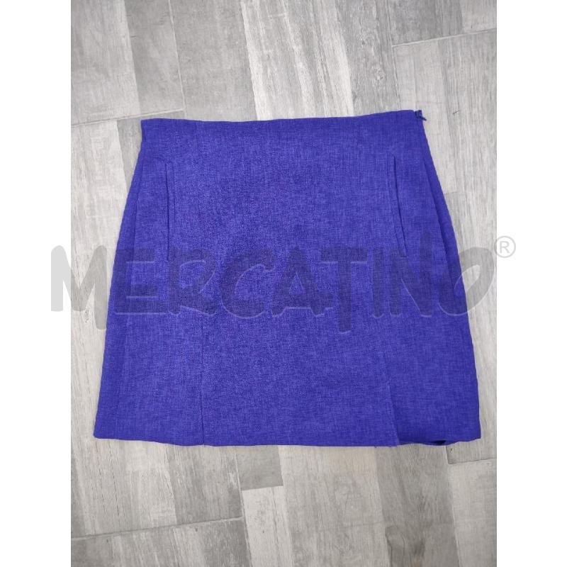 MINIGONNA EMME MARELLA BLU ELETTRICO SPACCHETTO  | Mercatino dell'Usato Settimo torinese 1