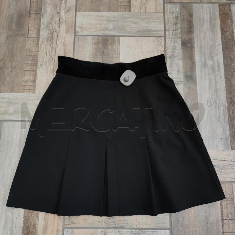 MINI GONNA ALBERTA FERRETTI NERA BOTTONI DORATI  | Mercatino dell'Usato Settimo torinese 2