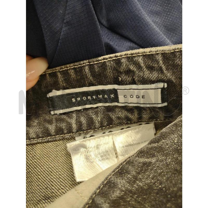 MINI GONNA SPORTMAX JEANS GRIGIA | Mercatino dell'Usato Settimo torinese 4