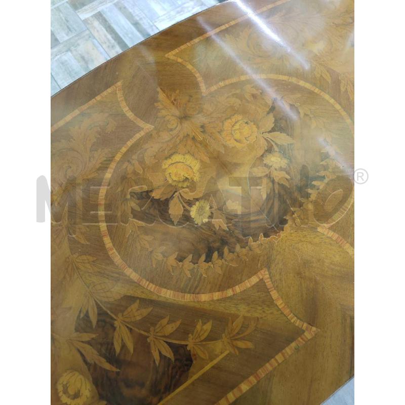MOBILETTO ANTICO LACCATO CON TRE CASSETTI | Mercatino dell'Usato Settimo torinese 4