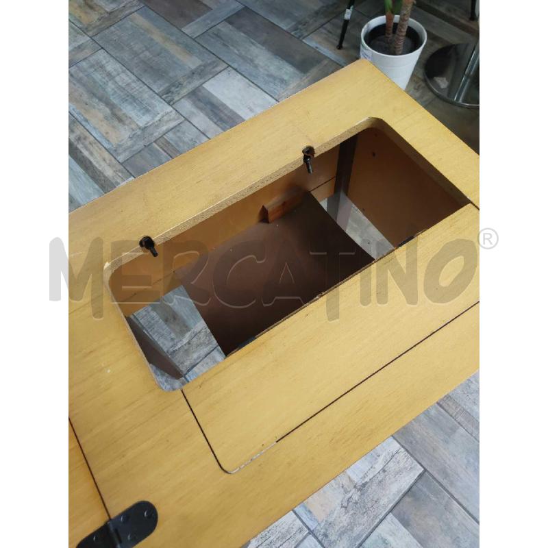 MOBILETTO PER MACCHINA DA CUCIRE SINGER IN LEGNO | Mercatino dell'Usato Settimo torinese 5