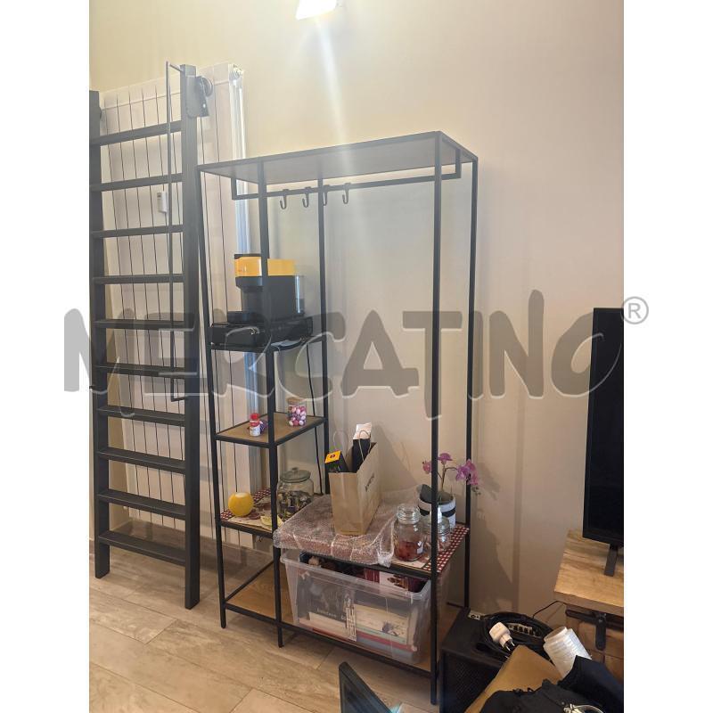 MOBILE JISK METALLO E LEGNO  | Mercatino dell'Usato Settimo torinese 1