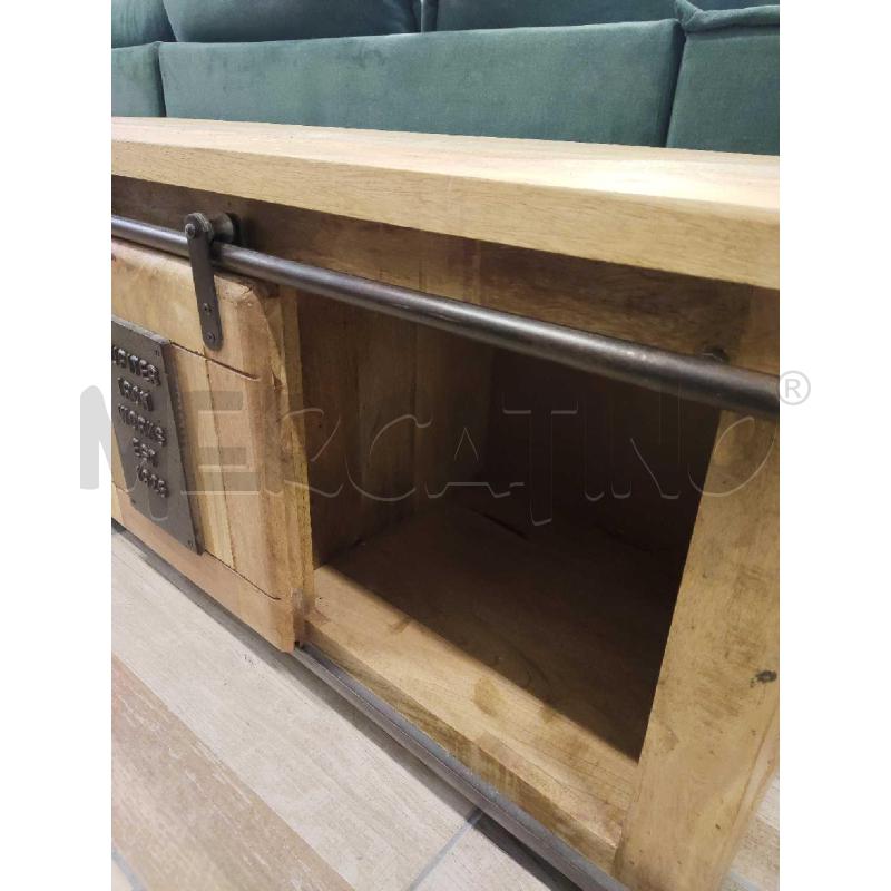 MOBILE TV LEGNO E METALLO MASION DU MONDE  | Mercatino dell'Usato Settimo torinese 4