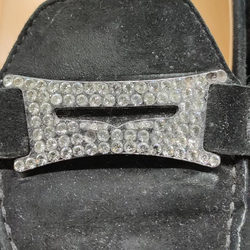 MOCASSINI DONNA CON TACCHETTO TOD'S NERO STRASS | Mercatino dell'Usato Settimo torinese 4