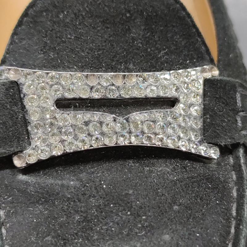 MOCASSINI DONNA CON TACCHETTO TOD'S NERO STRASS | Mercatino dell'Usato Settimo torinese 5