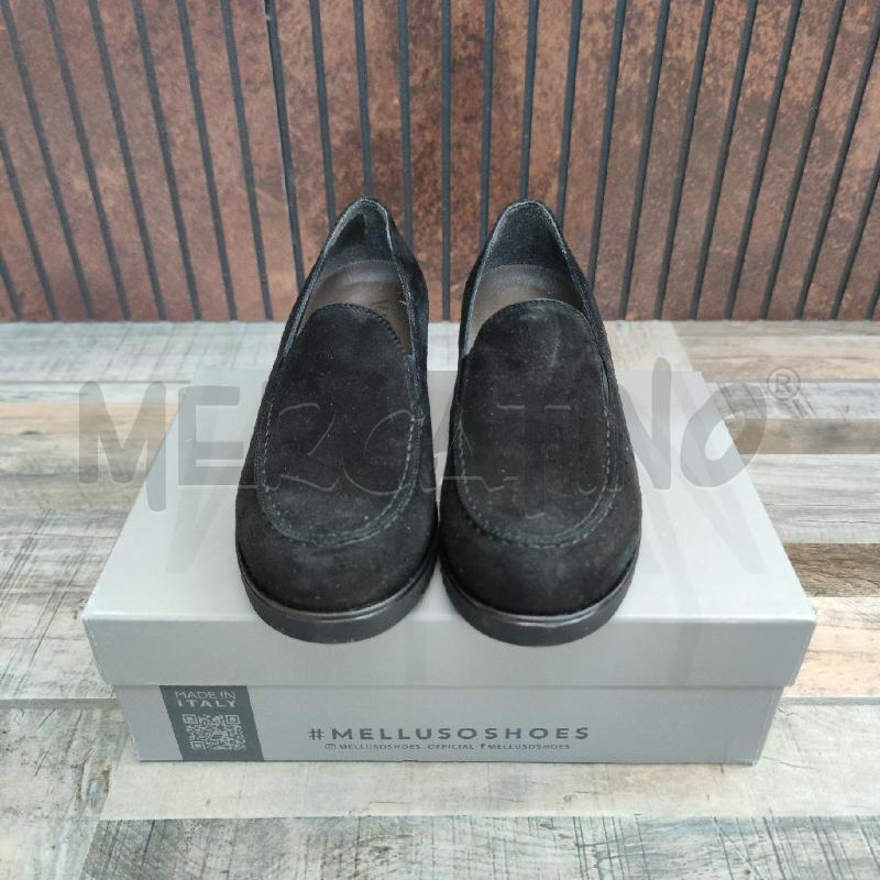 MOCASSINI DONNA MELLUSO NERO | Mercatino dell'Usato Settimo torinese 1