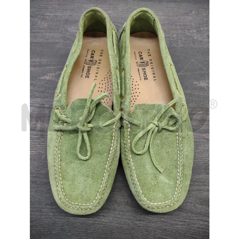 MOCASSINI DONNA PELLE CAR SHOE VERDE ACIDO | Mercatino dell'Usato Settimo torinese 2