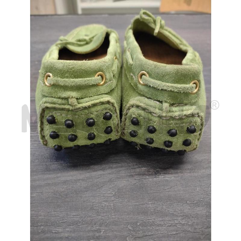 MOCASSINI DONNA PELLE CAR SHOE VERDE ACIDO | Mercatino dell'Usato Settimo torinese 4