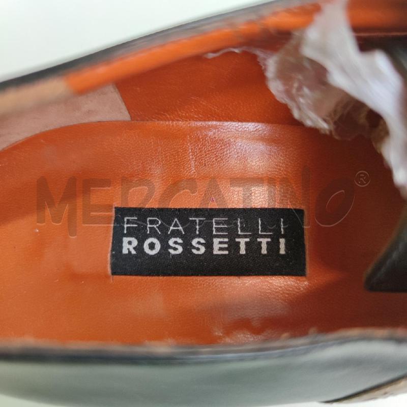 MOCASSINI FRATELLI ROSSETTI PELLE NERA FANGO | Mercatino dell'Usato Settimo torinese 3