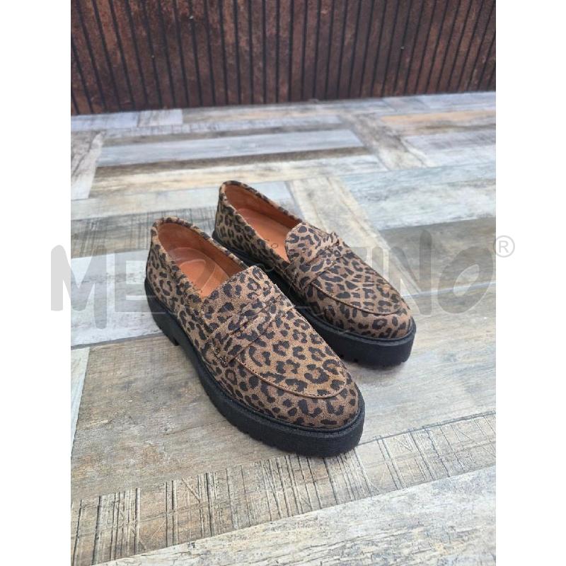 MOCASSINI PELLE DONNA TANGO ANIMALIER | Mercatino dell'Usato Settimo torinese 1