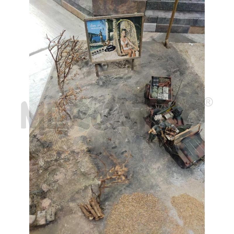MODELLINO DIORAMA CARRO ARMATO COME TO PARADISE | Mercatino dell'Usato Settimo torinese 3