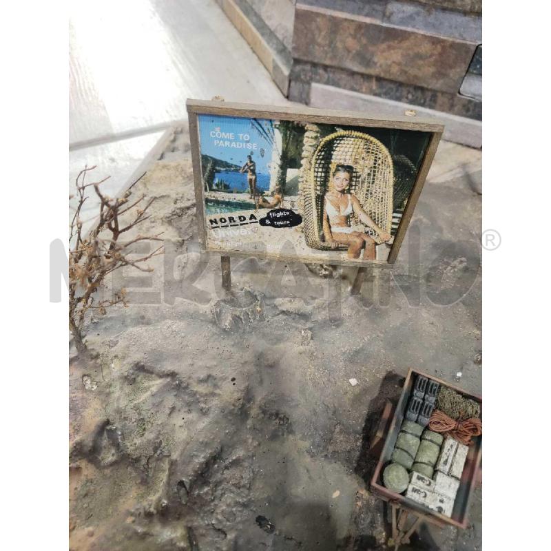 MODELLINO DIORAMA CARRO ARMATO COME TO PARADISE | Mercatino dell'Usato Settimo torinese 5