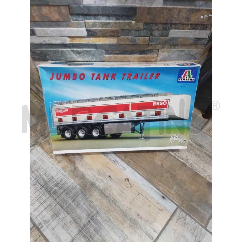 MODELLINO JUMBO TANK TRAILER ITALERI SCALA 1 24 NUOVO DA MONTARE RIMORCHIO CAMION | Mercatino dell'Usato Settimo torinese 1