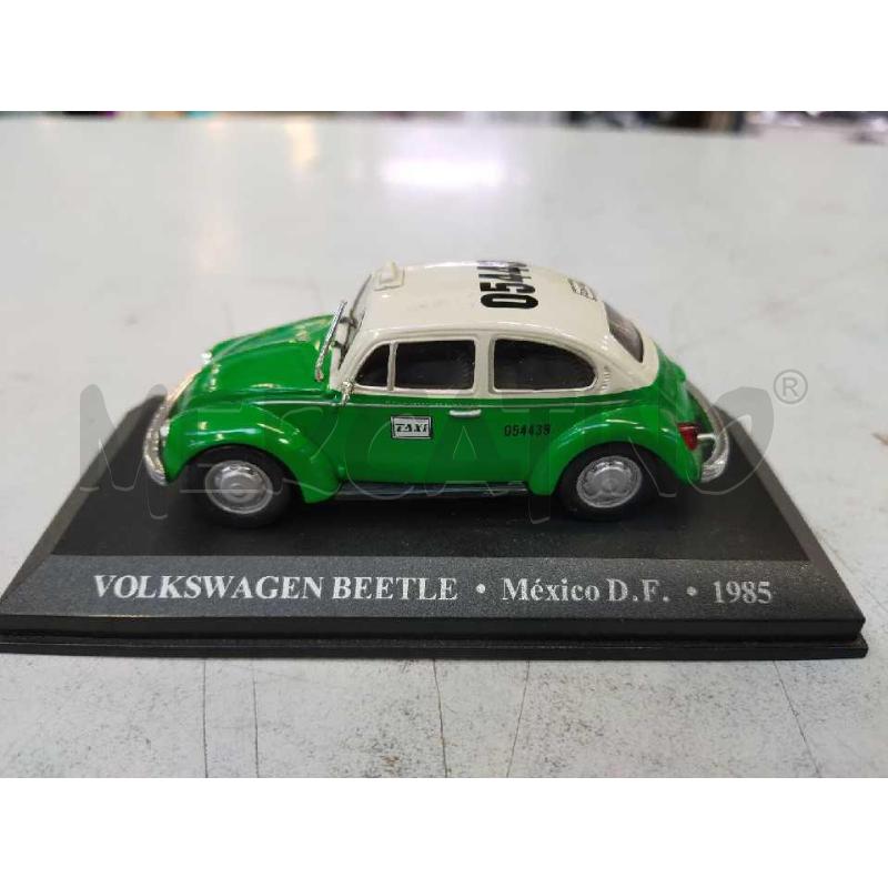 MODELLINO TAXI VOLKSWAGEN BEETLE MEXICO 1985 | Mercatino dell'Usato Settimo torinese 1