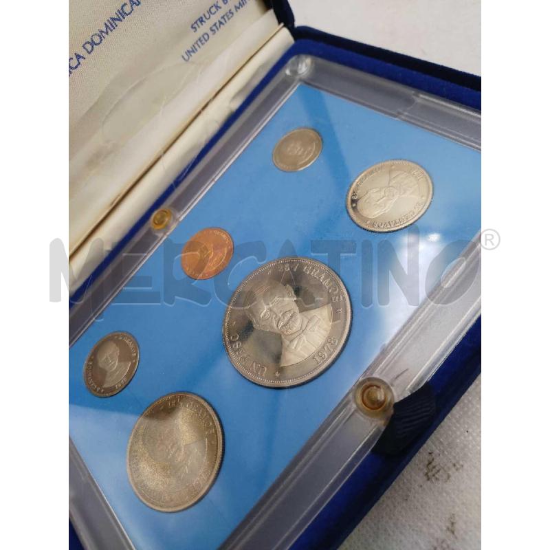 MONETA REP. DOMINICANA PROOF SET 1978  | Mercatino dell'Usato Settimo torinese 2