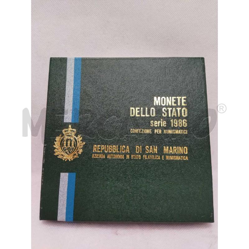 MONETE SAN MARINO 1986 | Mercatino dell'Usato Settimo torinese 5