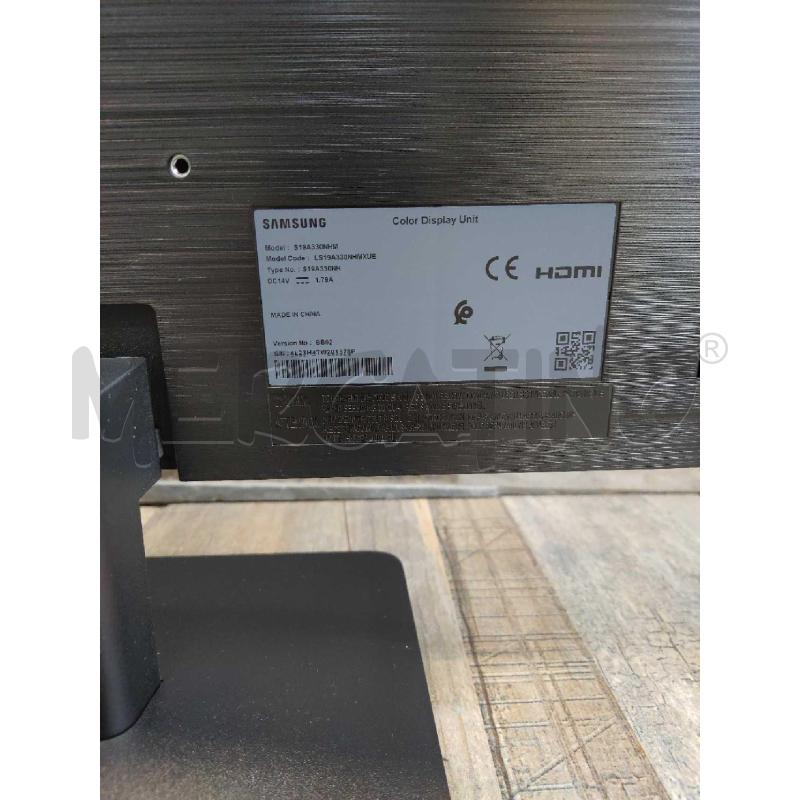 MONITOR SAMSUNG ESSENTIAL MONITOR S33A DIMENSIONI 47 CM FUNZIONANTE | Mercatino dell'Usato Settimo torinese 5