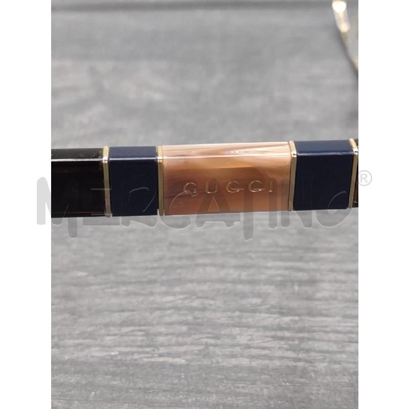 MONTATURA OCCHIALI GUCCI MOD TOVGL96050 TARTARUGATI ASTINE BLU NUDE | Mercatino dell'Usato Settimo torinese 3