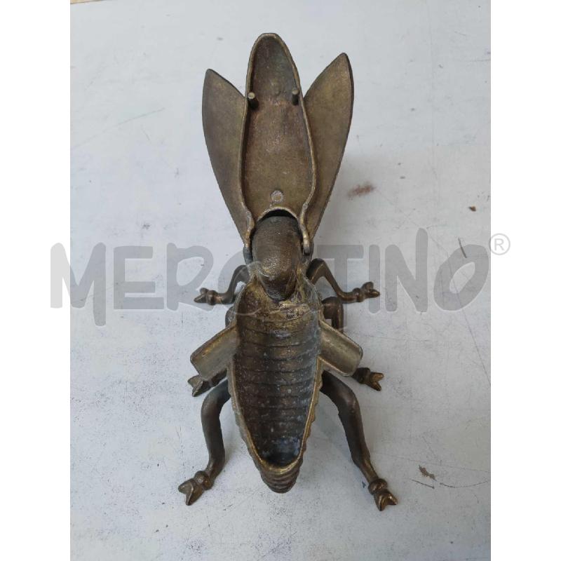 MOSCA IN METALLO PORTA CENERE  | Mercatino dell'Usato Settimo torinese 2