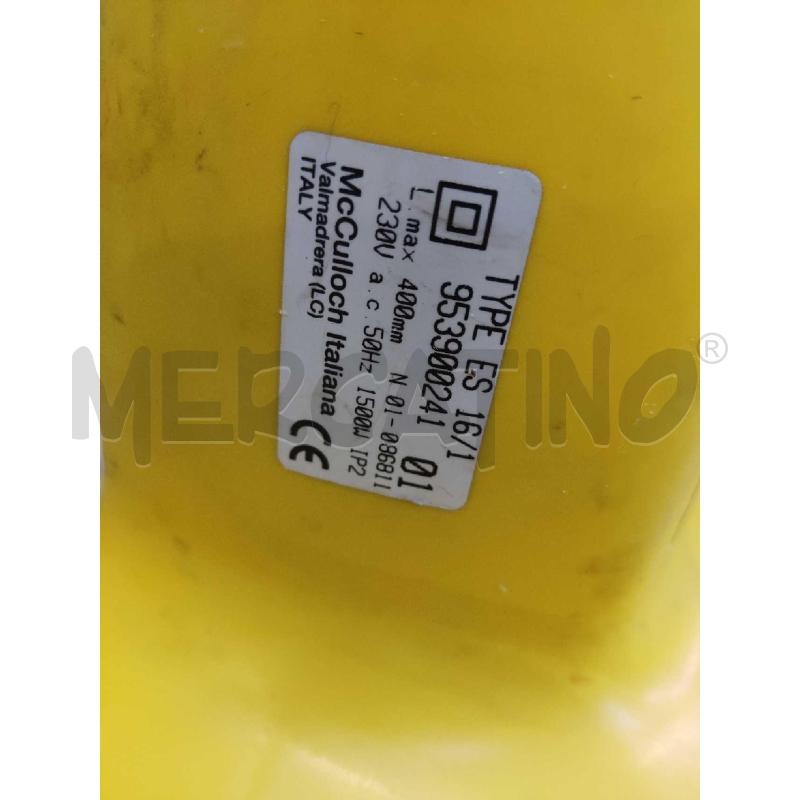 MOTOSEGA ELETTRICA MCCULLOCH | Mercatino dell'Usato Settimo torinese 4