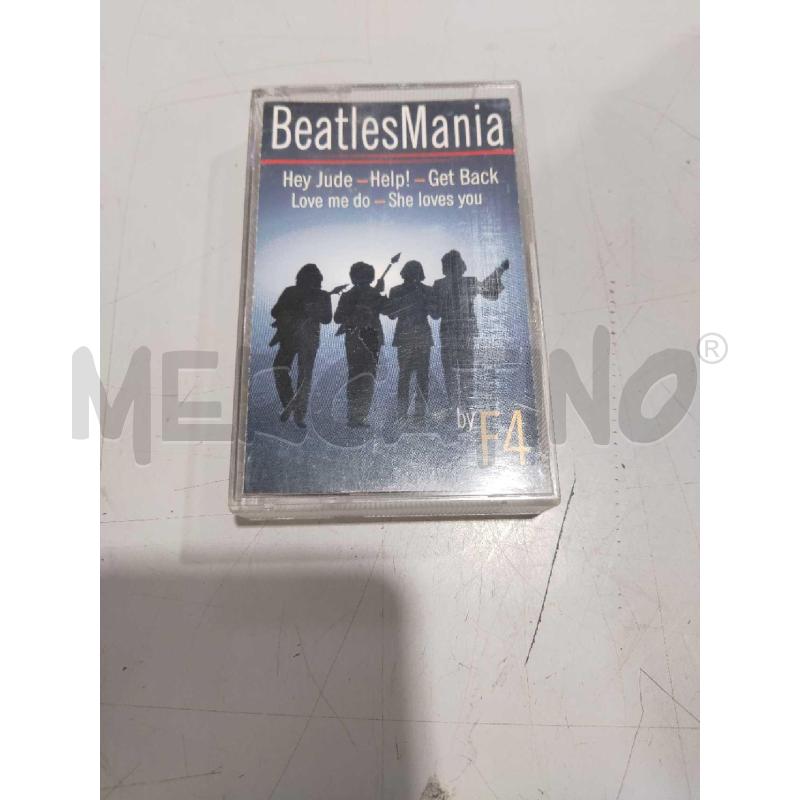 MUSICASSETTA BEATLES MANIA | Mercatino dell'Usato Settimo torinese 1