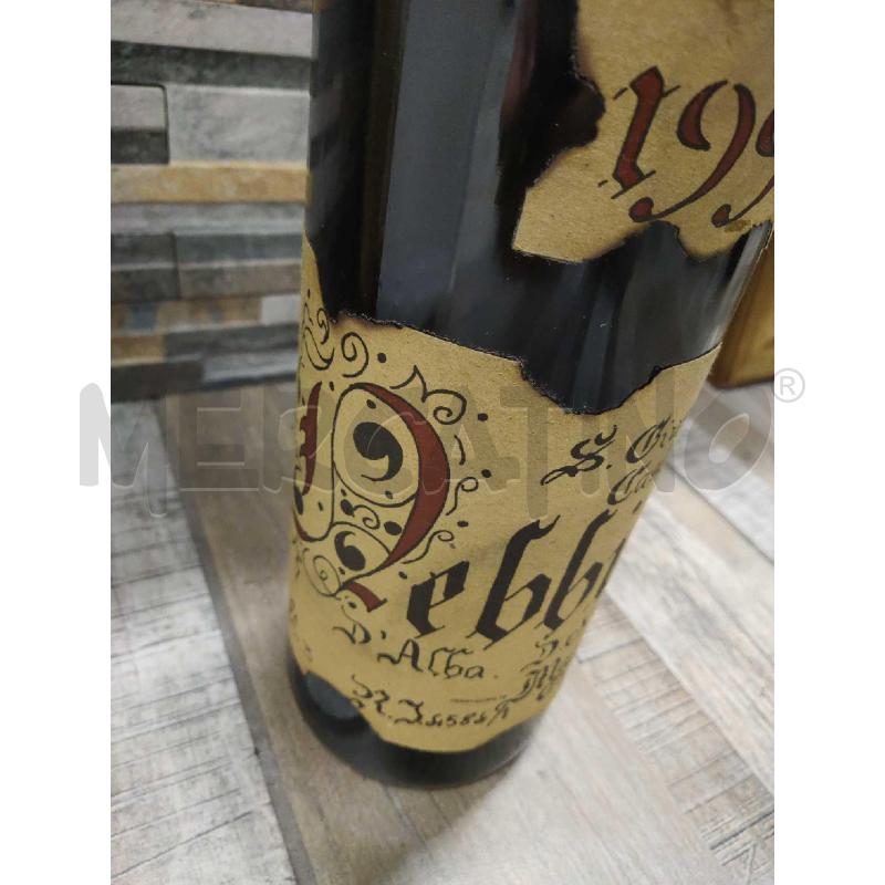NEBBIOLO GRANDE 1928 TAPPO CERA ROSSO  | Mercatino dell'Usato Settimo torinese 2