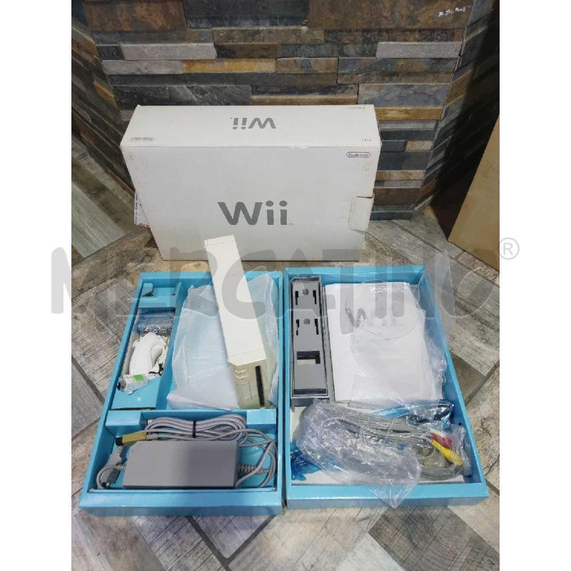 NINTENDO WII BIANCA + BALANCE + CAVI  | Mercatino dell'Usato Settimo torinese 2