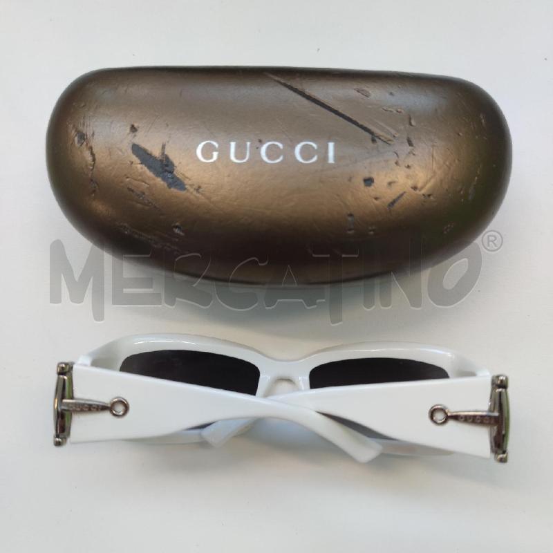 OCCHIALI DONNA DA SOLE BIANCHI GUCCI LENTI GRADUATE | Mercatino dell'Usato Settimo torinese 2