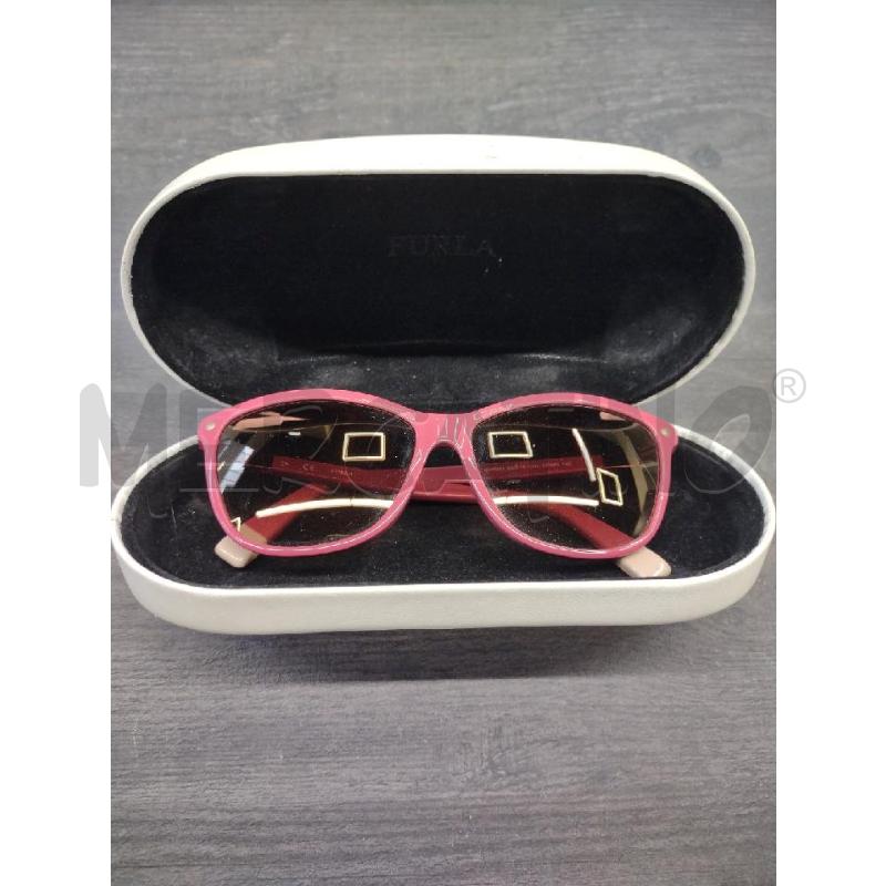 OCCHIALI DONNA DA SOLE FURLA ROSA ANTICO LENTI SPECCHIATE | Mercatino dell'Usato Settimo torinese 1