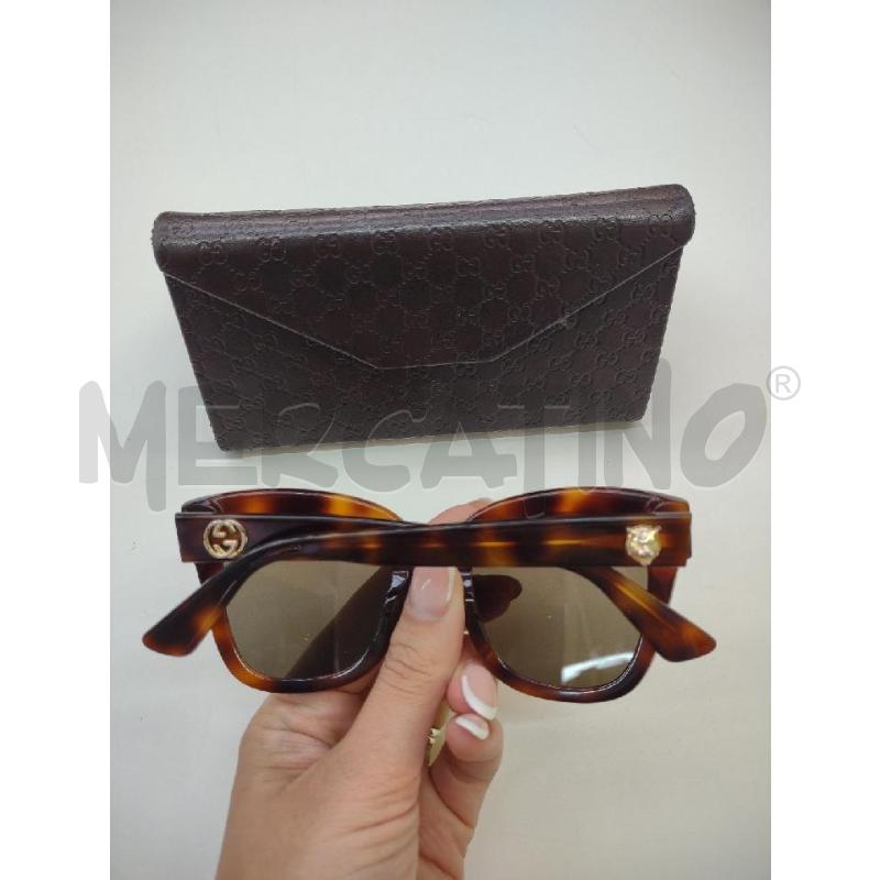 OCCHIALI DONNA DA SOLE GUCCI MARRONI  | Mercatino dell'Usato Settimo torinese 2