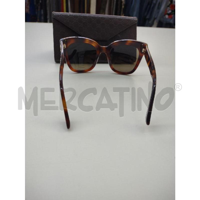 OCCHIALI DONNA DA SOLE GUCCI MARRONI  | Mercatino dell'Usato Settimo torinese 3