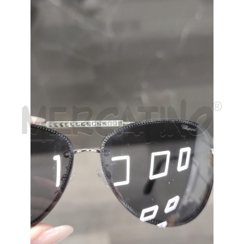 OCCHIALI UNISEX CHOPARD SHINY PALLADIUM AVIATOR  | Mercatino dell'Usato Settimo torinese 3