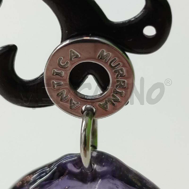 ORECCHINI ANTICA MURRINA VIOLA ROSE GOLD | Mercatino dell'Usato Settimo torinese 4