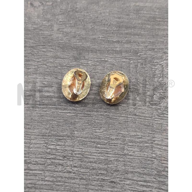 ORECCHINI CLIP DORATO CAMEO PICCOLO | Mercatino dell'Usato Settimo torinese 2